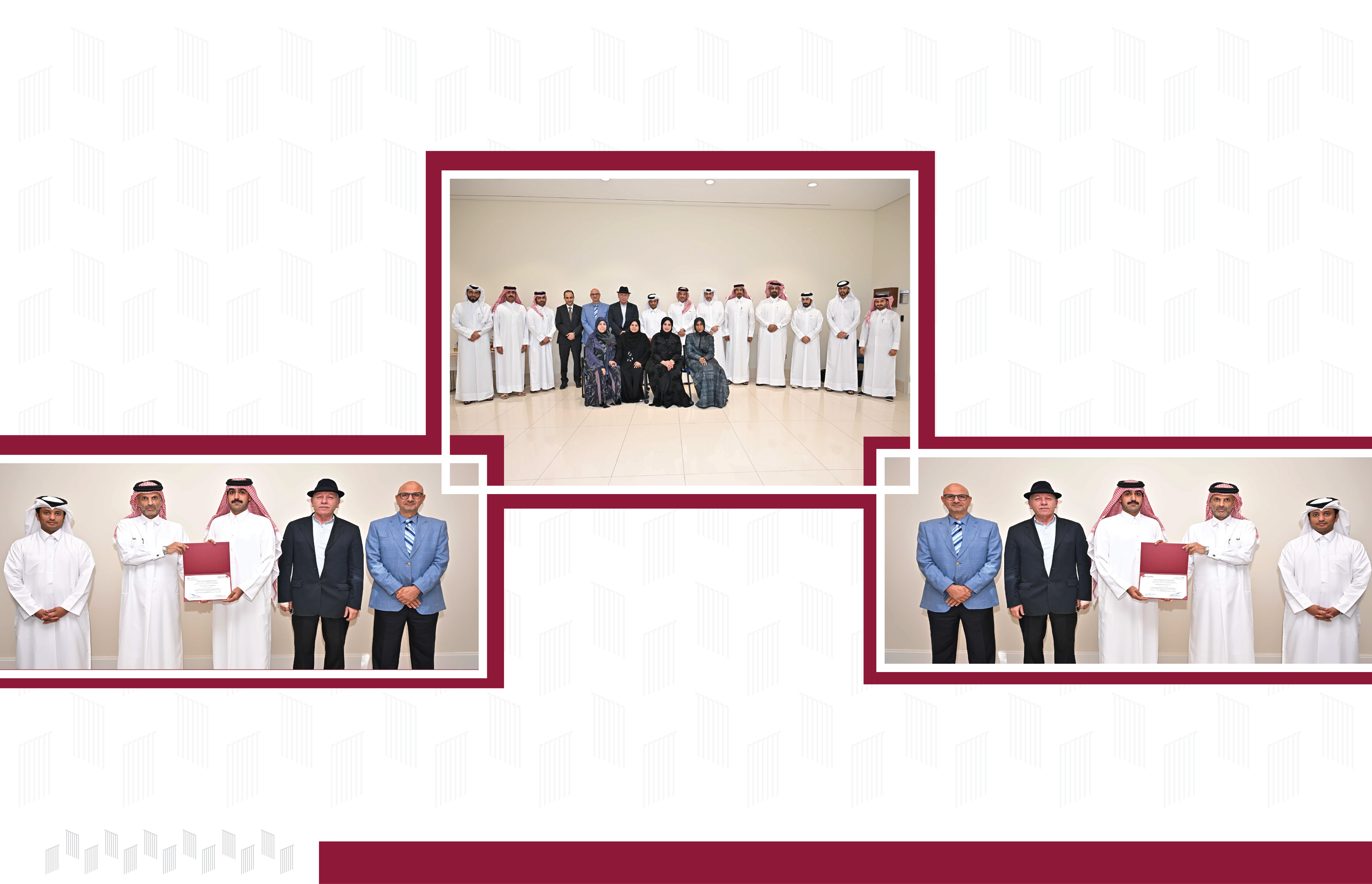 اختتام برنامج اعداد وتأهيل المحكمين بجامعة قطر للموقع.jpg